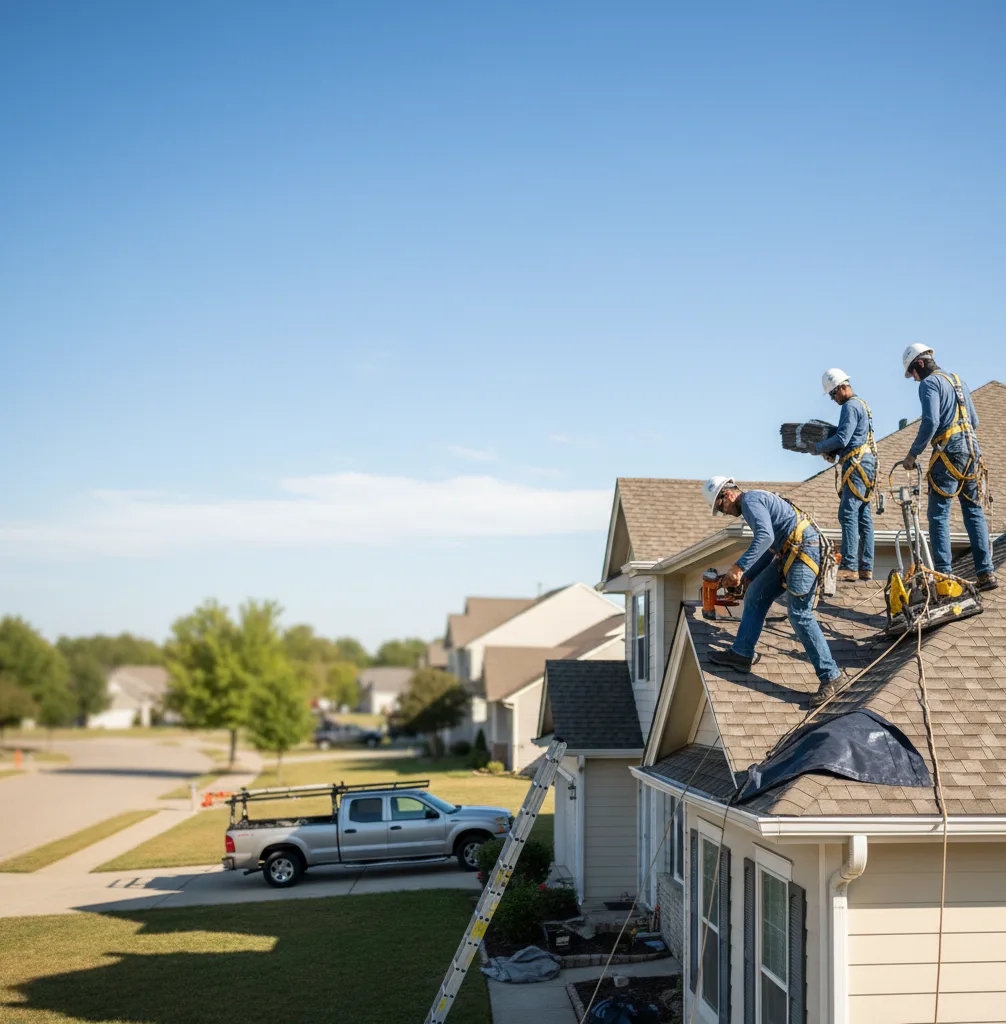Roof Repair in Skidmore